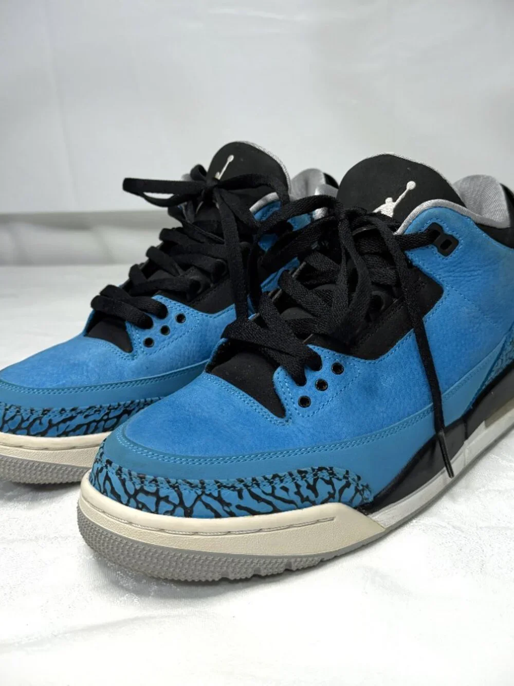 Nike Air Jordan 3 Retro Powder Blue/Black (136064-406) Men's Size 9